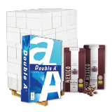Palette Double A Kopierpapier + 2 Kilo Kaffee