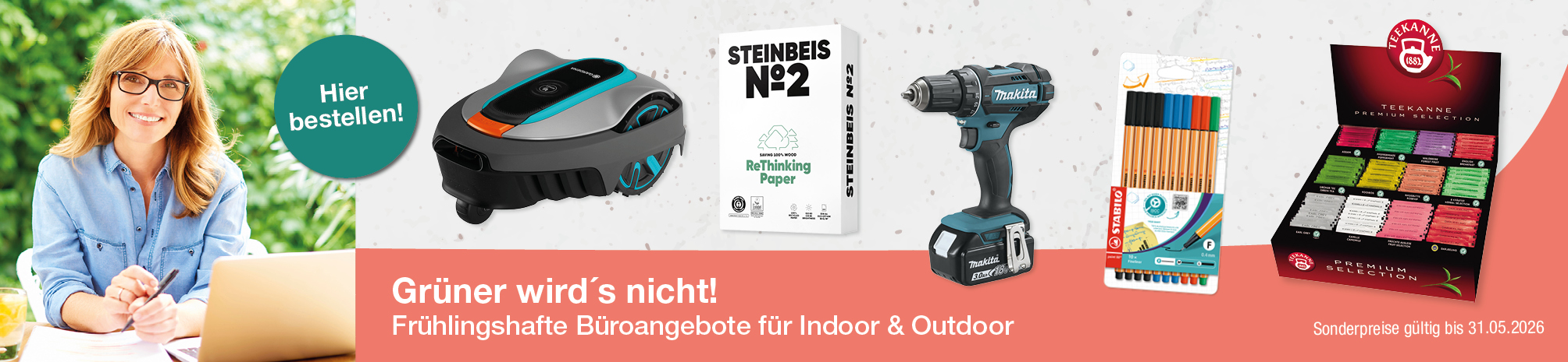 Grüner wird es nicht Aktionspreise April/Mai 2026